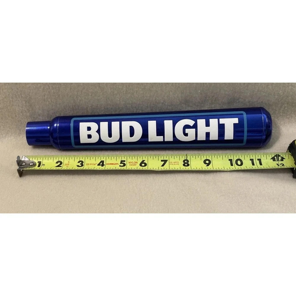 Bud Light Aluminum Beer Tap Handle Pull 12